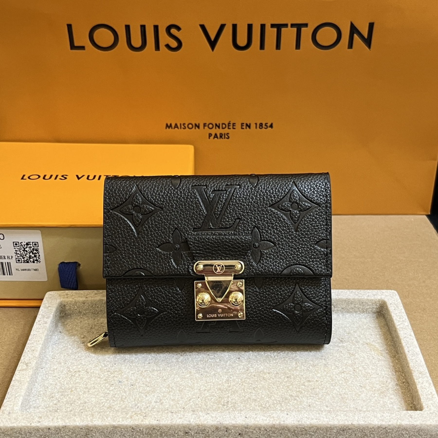 Designer Monogram Métis Monogram Empreinte Wallet-Black Wallet - Gorchic - $55.99