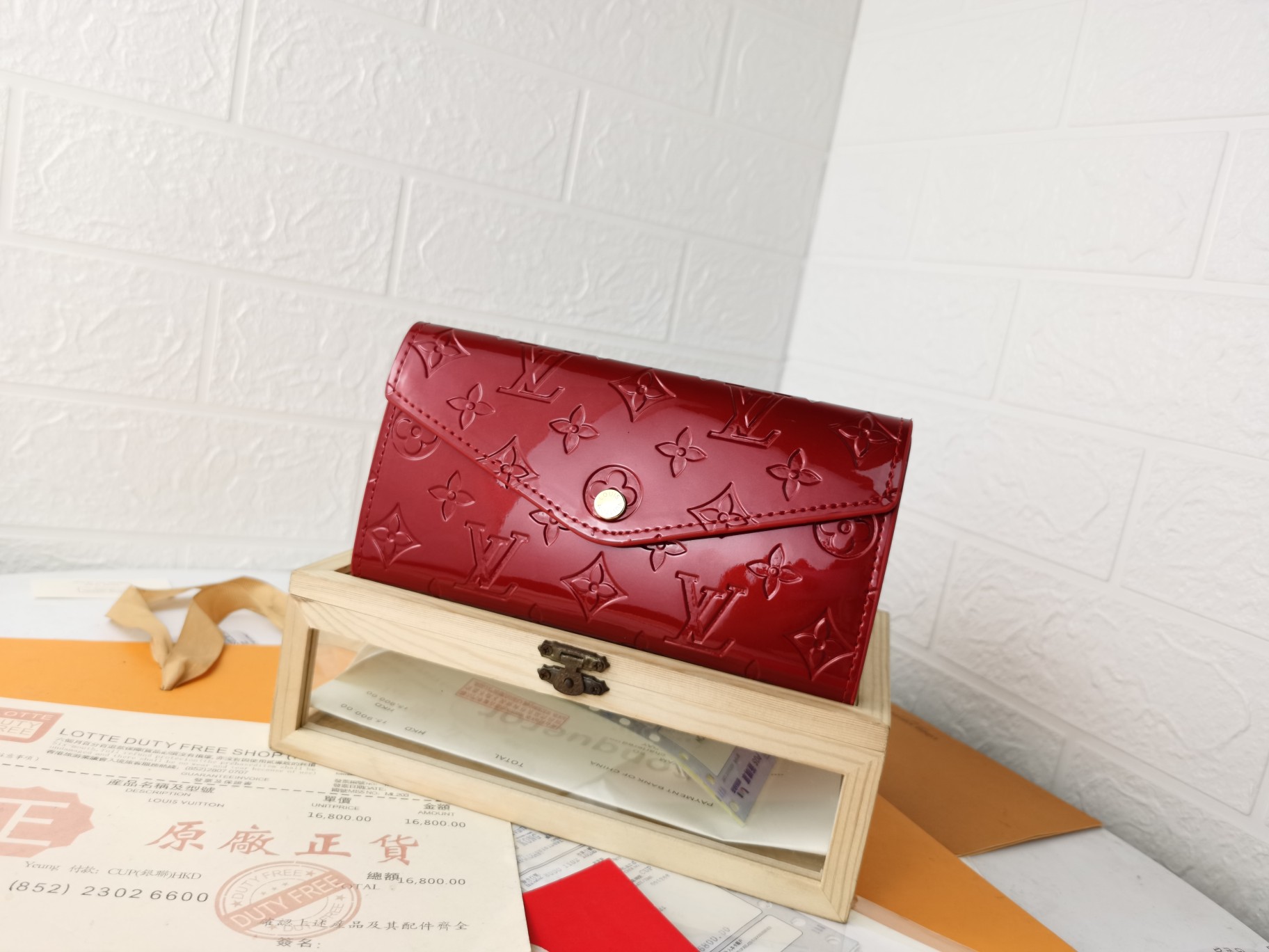 Designer Monogram Wallet - Bag - Gorchic - $79.99