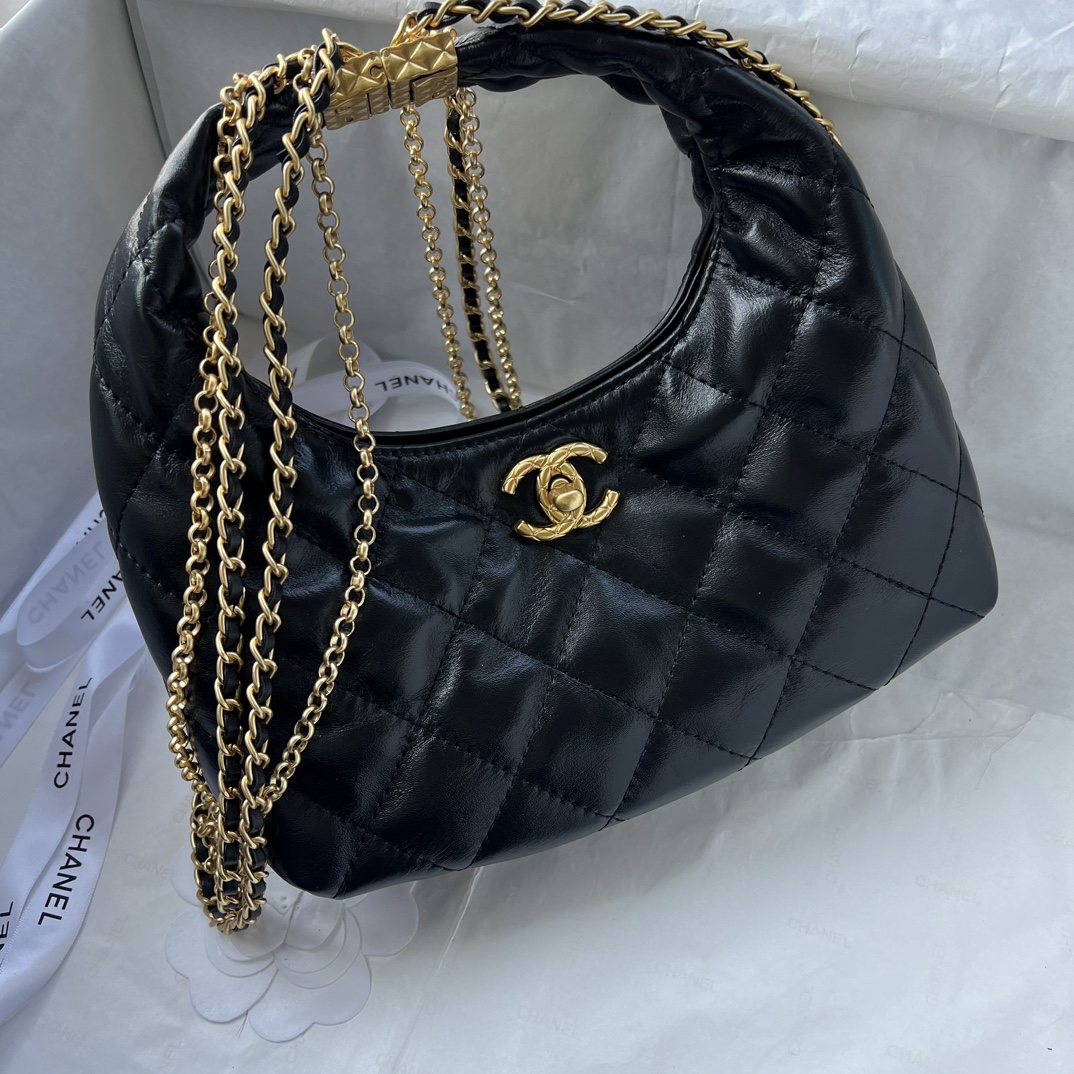 CC Inspired Small Hobo Bag - Gorchic - $129.99