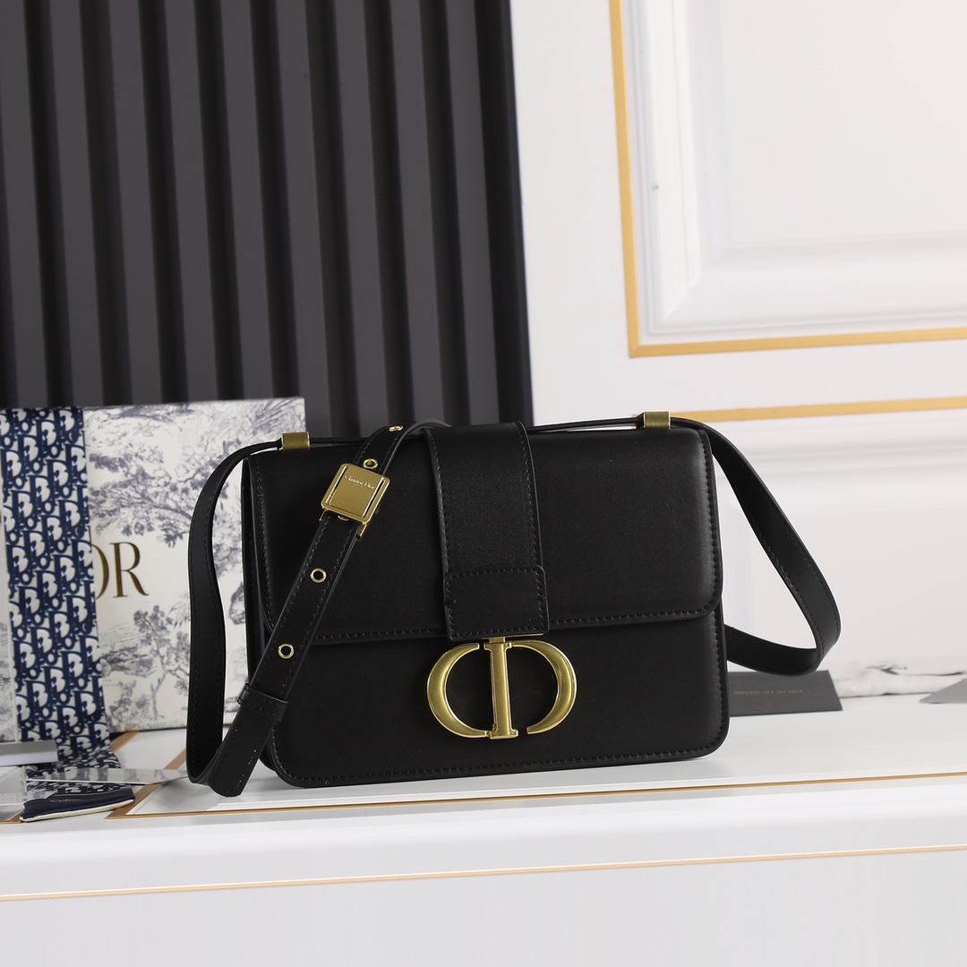 D Inspired 30 Montaigne Leather Shoulder Bag - Gorchic - $129.99