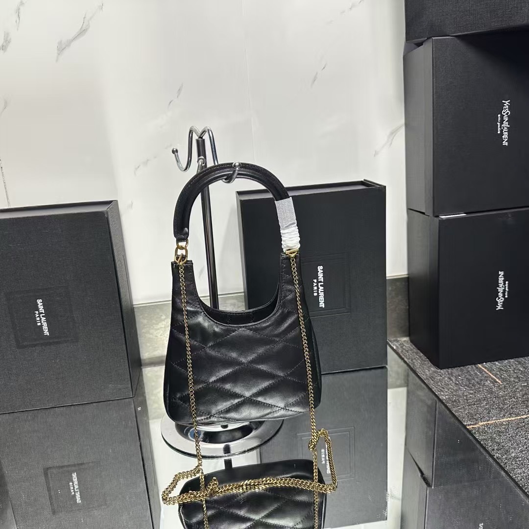 Lady Designer New Sade hobo - Black Bag - Gorchic - $129.99