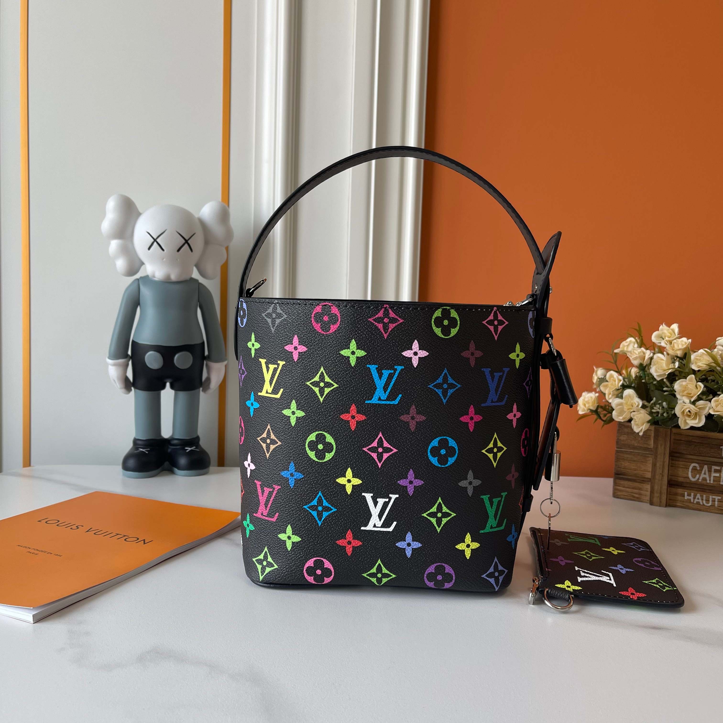 Designer Monogram x Murakami x All In BB Bag - Gorchic - $118.99