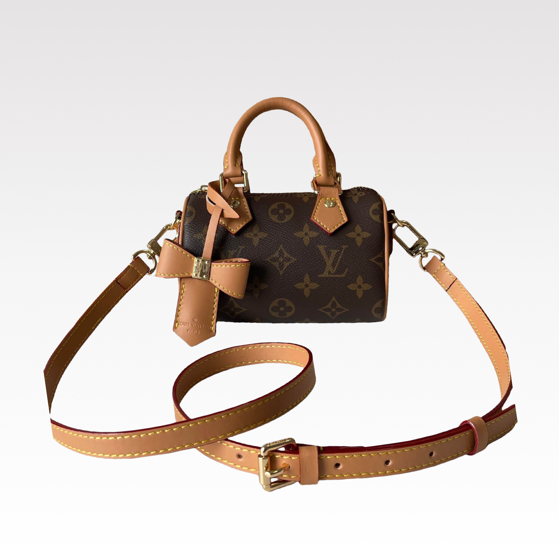Designer Monogram x Murakami x TM Nano Speedy Bag - Gorchic - $109.99