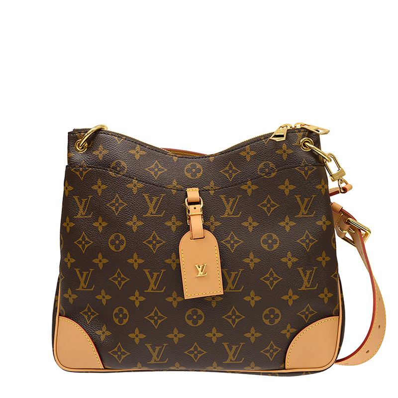 Designer Odéon Monogram Bag - Brown - Gorchic - $134.99