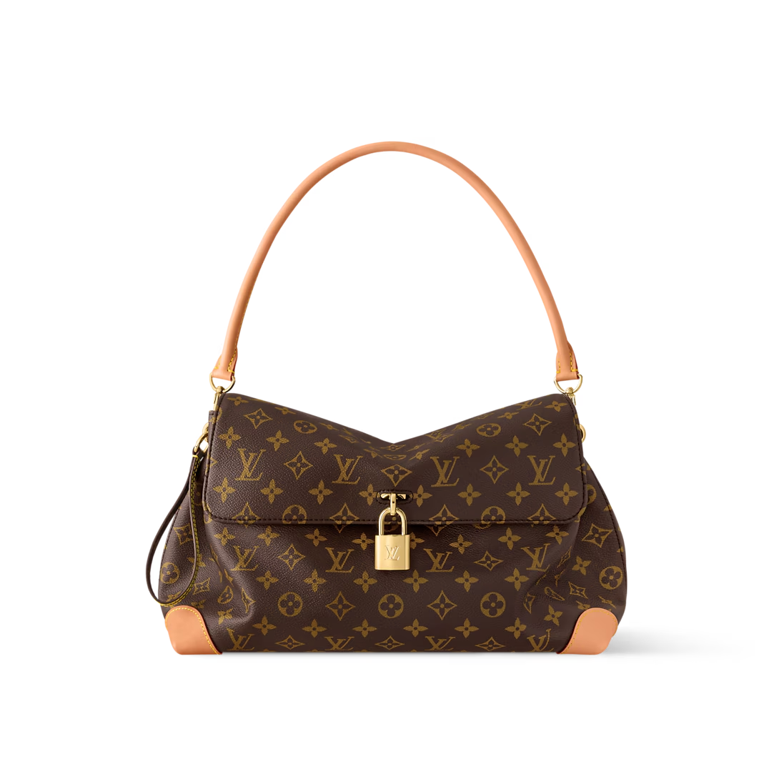 Designer Hide Away MM Monogram Coated canvas - Bag - Gorchic - $132.99