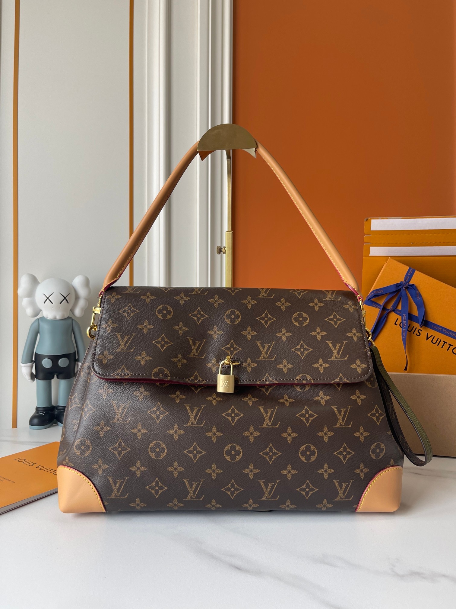 Designer Hide Away MM Monogram Coated canvas - Bag - Gorchic - $132.99