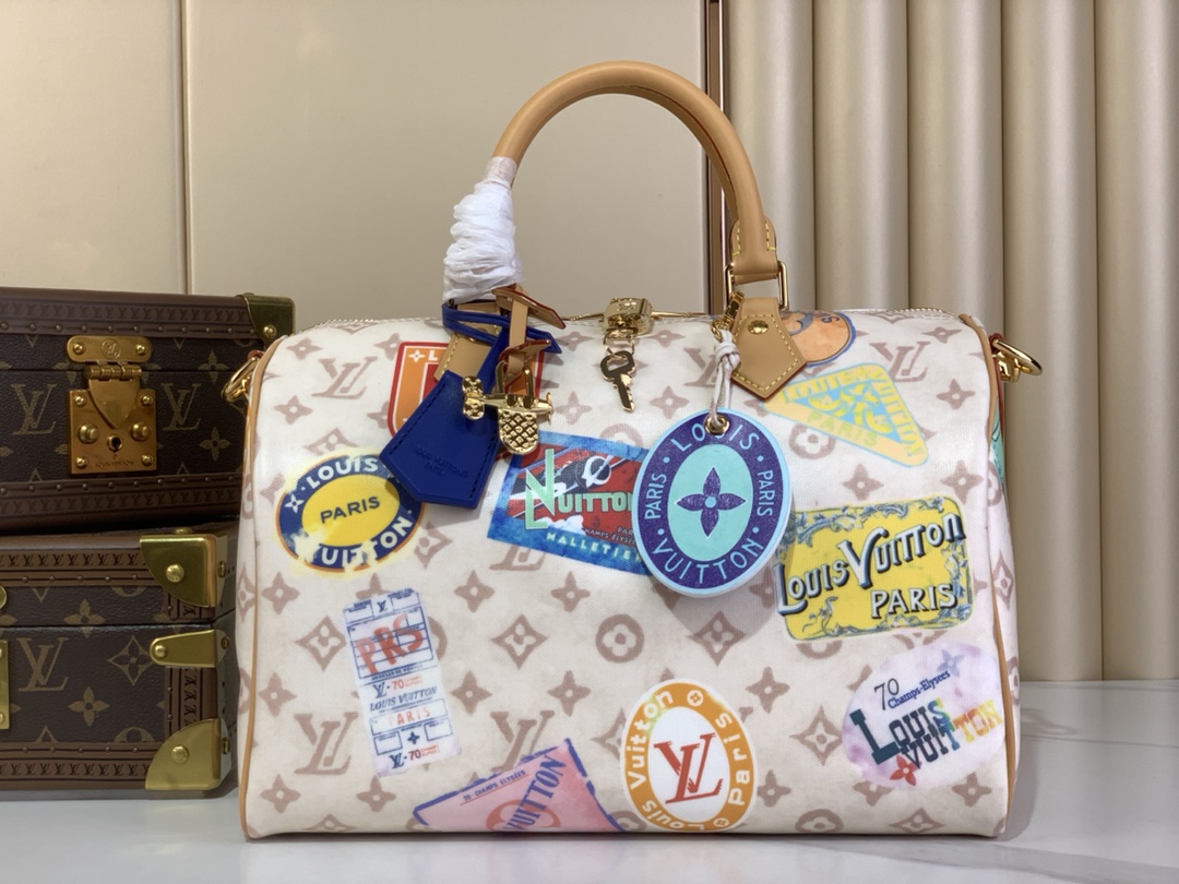Designer Speedy Soft 30 - Monogram Dune - Gorchic - $134.99