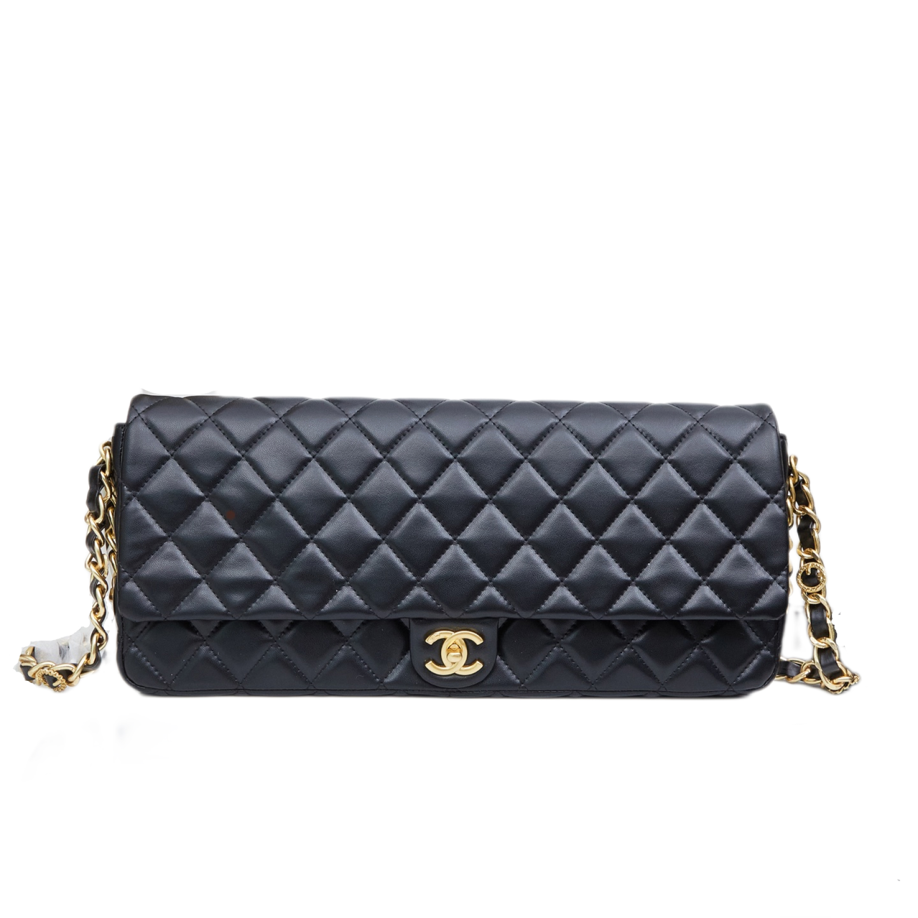 CC Inspired Paris Bag Brand Elegant Sheepskin Bag - Black - Gorchic - $132.99