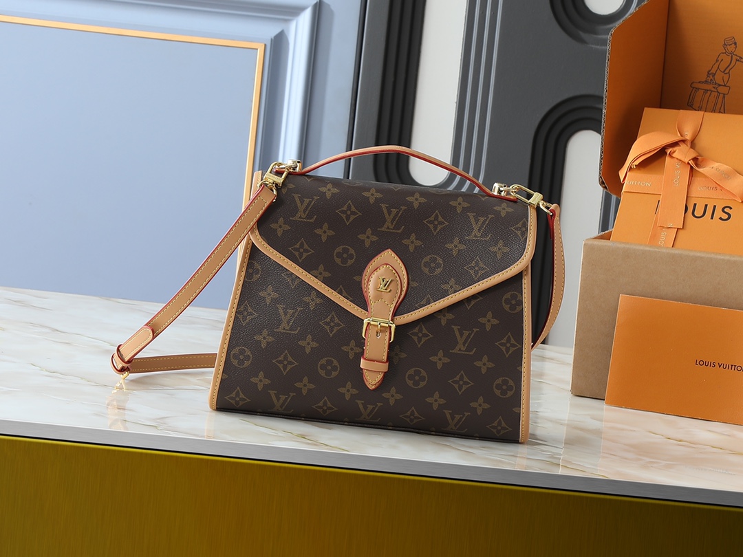 Designer Monogram Ivy - Brown - Gorchic - $120.99