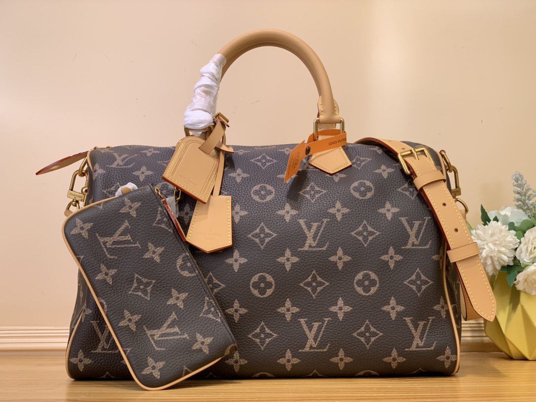 Designer Speedy P9 Bandoulière 40 Monogram - Bag - Gorchic - $141.99