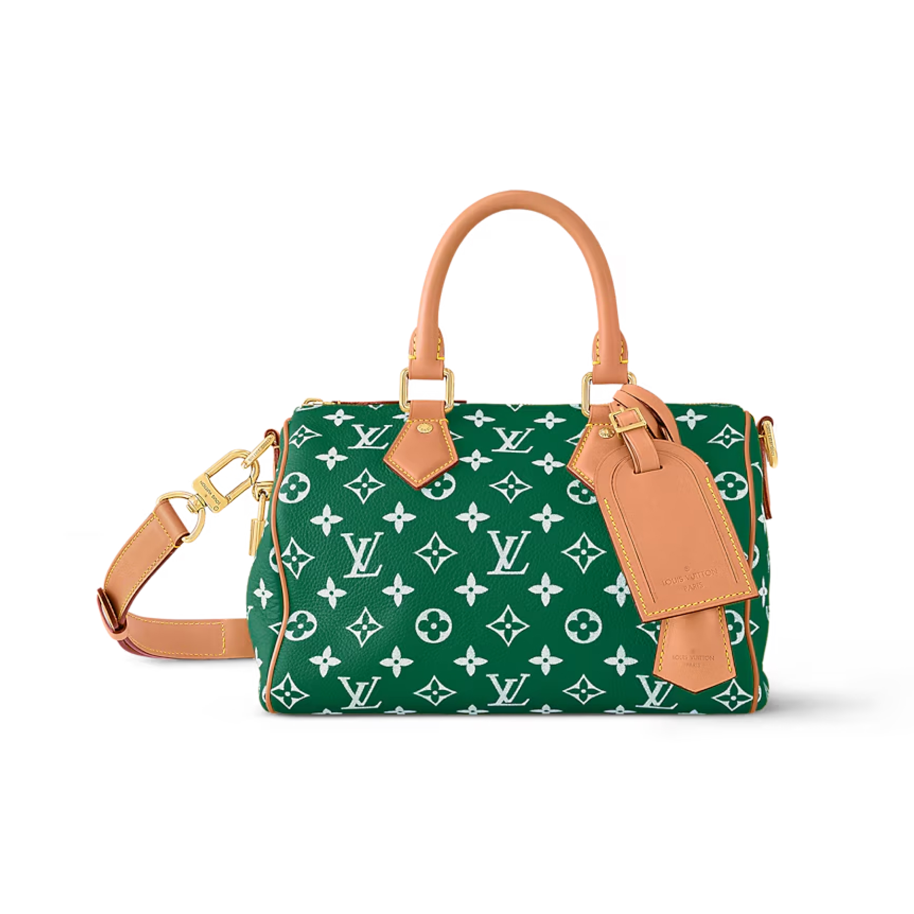 Designer Monogram SPEEDY P9 BANDOULIERE 25 HANDBAG - Bag - Gorchic - $143.99