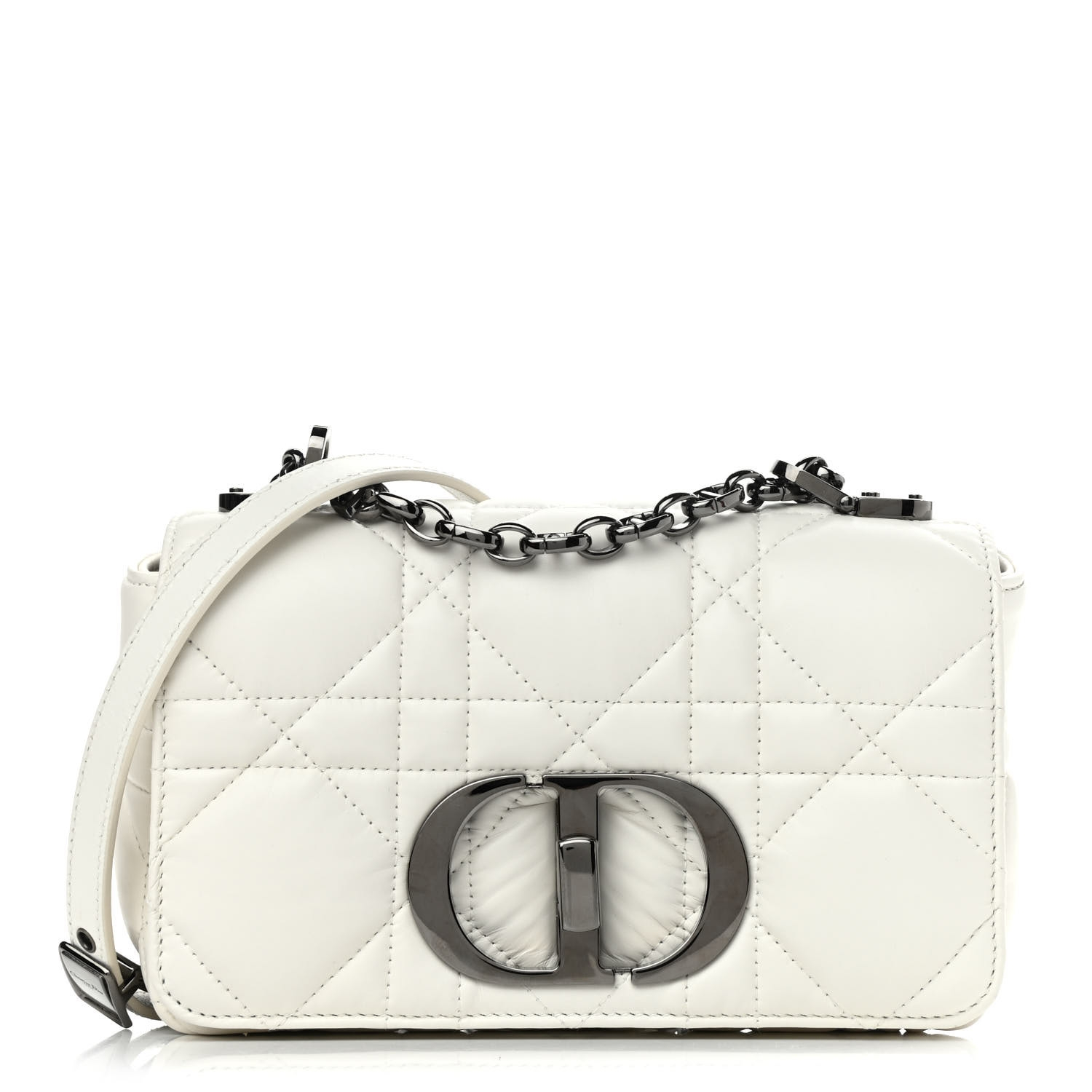 D-Inspired Small Soft D-Inspired Caro Bag - White - Gorchic - $136.99
