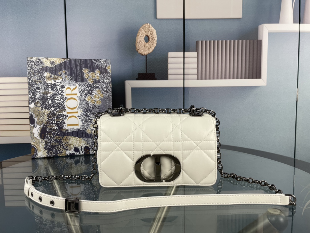 D-Inspired Small Soft D-Inspired Caro Bag - White - Gorchic - $136.99