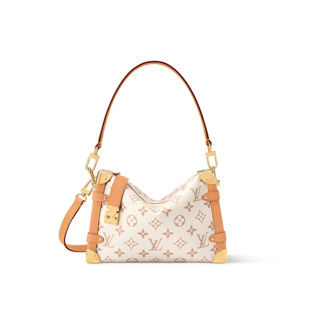 Designer Side Trunk MM Handbag - Dune - Gorchic - $136.99