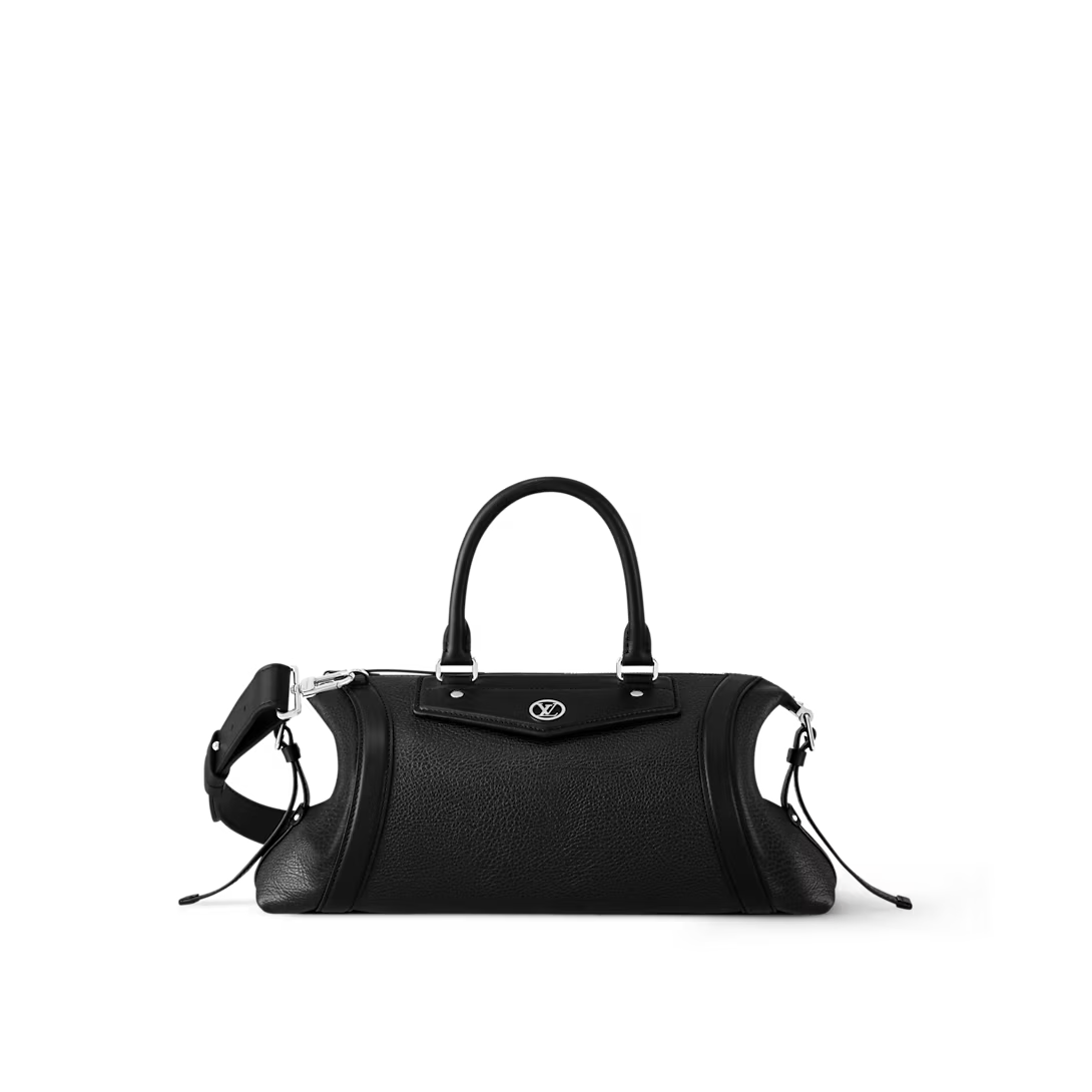 Designer LV Biker Handbag - Black - Gorchic - $128.99